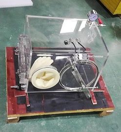 Bir Eldiven Liman Laboratuvarı Eldiven Kutusu Özelleştirilmiş Operasyon Oda Büyüklüğü Kararlı Şekil