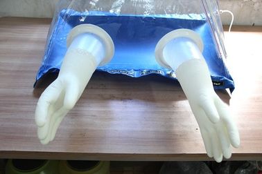 Laboratuar Torpido gözü Kutusu Test Çantası Piramit İzolatör Pvc Malzemesi Mavi