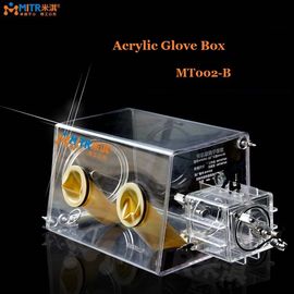 Dayanıklı Anaerobik Eldiven Kutusu, Crystal Clear Masa Üstü Eldiven Kutusu Mt002 B