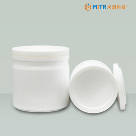 Beyaz Renk 50 ml PTFE Öğütme Değirmeni Kavanozlar Lab Bilyalı Değirmen Aksesuarları 11mm Kalın