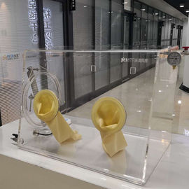 İzole Lab Torpido gözü, Tam Görünümlü Döndürme Kaplayıcı İçin Taşınabilir Torpido Gözü