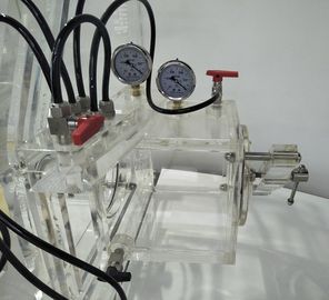 PMMA Taşınabilir Vakum Lab Eldiven Kutusu Mt012 C Tipi Gaz Portu Mini Eldiven Kutusu