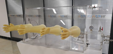 Akrilik eldiven kutusu ve paslanmaz çelik eldiven kutusu için kimyasal dayanıklı laboratuvar eldiven