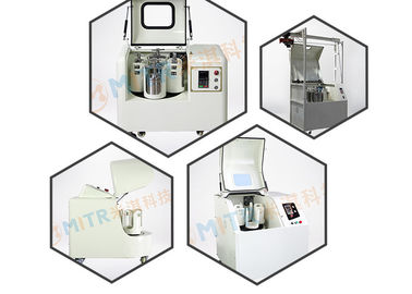 Yüksek Saflıkta Zirkonya Bilyalı Değirmen Kavanozu ile Yarı Daire Planet Bilyalı Freze Makinesi